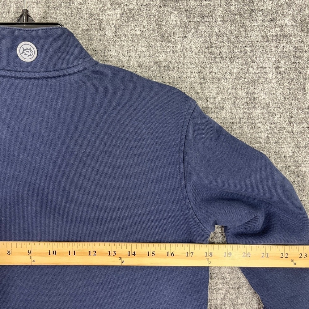 Southern Tide Sweater Womens L 1/4 Zip Sweatshirt Preppy Coastal Yachting Golf - Picture 8 of 10